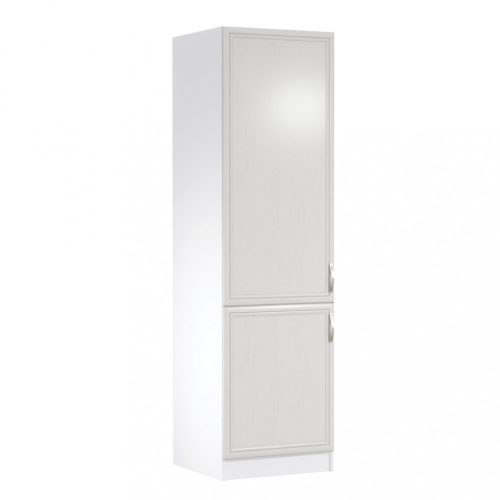 Hűtő beépítő konyhaszekrény D60ZL, balos, fehér/sosna Andersen, SICILIA
